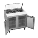 Beverage-Air SPE36HC-10-CL 36" Hydrocarbon Series Sandwich/Salad Prep Table w/ Refrigerated Base, 115v thumbnail 3