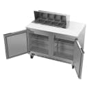 Beverage-Air SPE48HC-08 48" Hydrocarbon Series Sandwich/Salad Prep Table w/ Refrigerated Base, 115v thumbnail 2