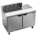 Beverage-Air SPE48HC-08 48" Hydrocarbon Series Sandwich/Salad Prep Table w/ Refrigerated Base, 115v thumbnail 3