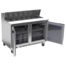Beverage-Air SPE48HC-12 48" Hydrocarbon Series Sandwich/Salad Prep Table w/ Refrigerated Base, 115v thumbnail 4