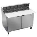 Beverage-Air SPE48HC-12C 48" Hydrocarbon Series Sandwich/Salad Prep Table w/ Refrigerated Base, 115v thumbnail 3