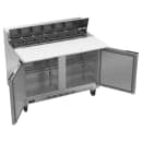 Beverage-Air SPE48HC-12C 48" Hydrocarbon Series Sandwich/Salad Prep Table w/ Refrigerated Base, 115v thumbnail 4