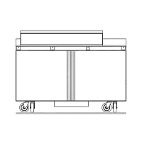 Beverage-Air SPE60HC-12M 60" Hydrocarbon Series Mega Top Sandwich/Salad Prep Table w/ Refrigerated Base, 115v thumbnail 5