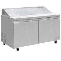 Beverage-Air SPE60HC-16 60" Hydrocarbon Series Sandwich/Salad Prep Table w/ Refrigerated Base, 115v thumbnail 5