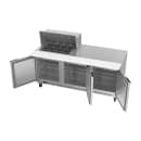 Beverage-Air SPE72HC-12M 72" Hydrocarbon Series Mega Top Sandwich/Salad Prep Table w/ Refrigerated Base, 115v thumbnail 2