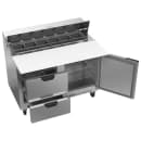 Beverage-Air SPED48HC-12C-2 48" Hydrocarbon Series Sandwich/Salad Prep Table w/ Refrigerated Base, 115v thumbnail 4
