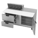 Beverage-Air SPED60HC-08C-2 60" Hydrocarbon Series Sandwich/Salad Prep Table w/ Refrigerated Base, 115v thumbnail 2