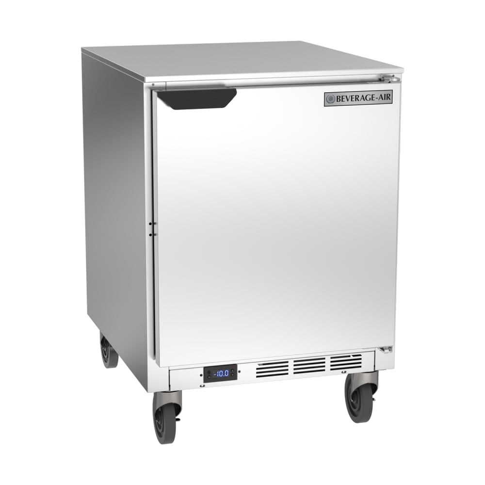 Beverage-Air UCF24AHC 24" W Undercounter Freezer w/ (1) Section & (1) Door, 115v