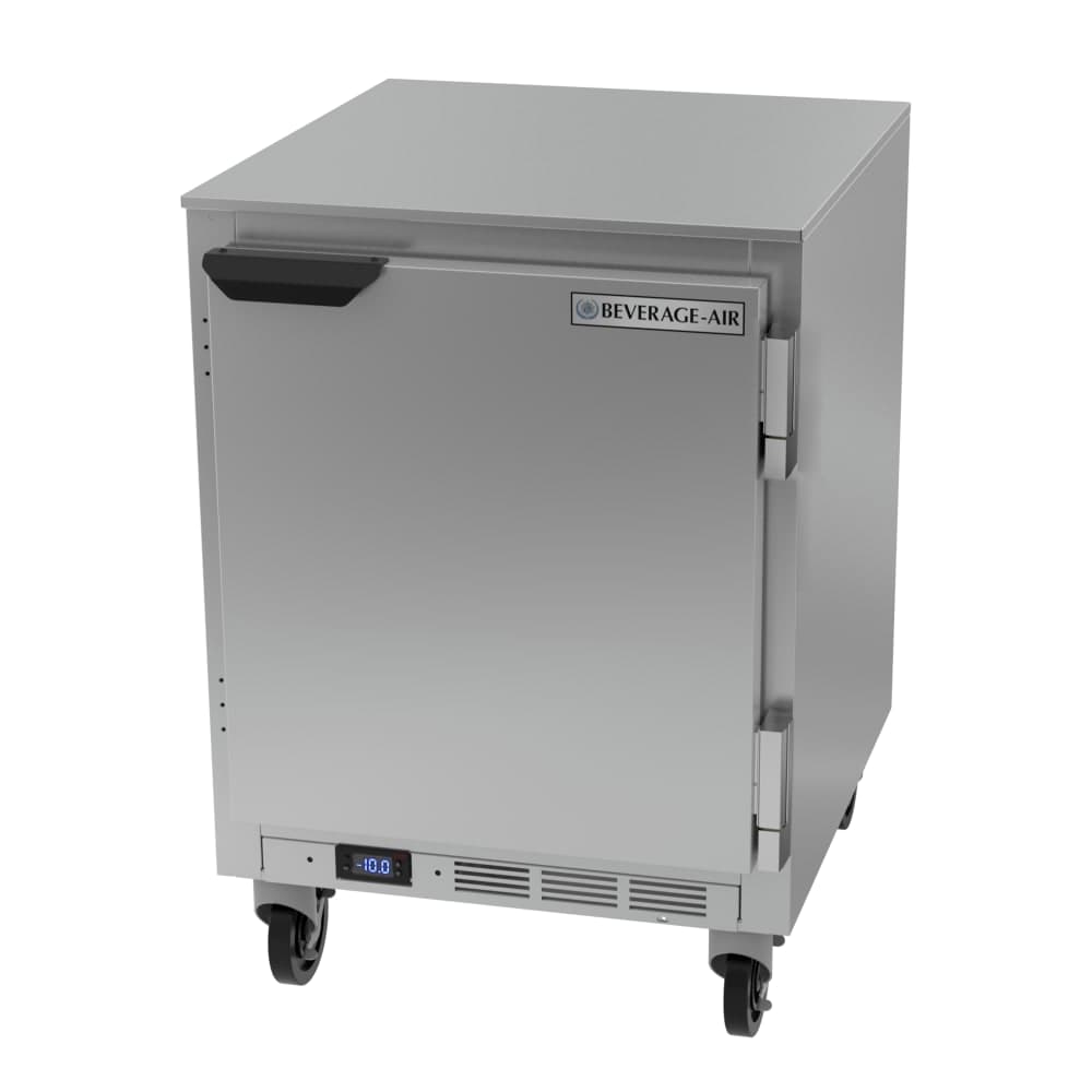 Beverage-Air UCF24HC 24" W Undercounter Freezer w/ (1) Section & (1) Door, 115v