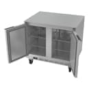 Beverage-Air UCF36AHC 36" W Undercounter Freezer w/ (2) Section & (2) Door, 115v thumbnail 2