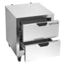 Beverage-Air UCFD27AHC-2 27" W Undercounter Freezer w/ (1) Section & (2) Drawer, 115v thumbnail 3
