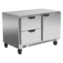 Beverage-Air UCFD48AHC-2 48" W Undercounter Freezer w/ (2) Section & (1) Door (2) Drawers, 115v thumbnail 3