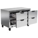 Beverage-Air UCFD48AHC-4 48" W Undercounter Freezer w/ (2) Section & (4) Drawers, 115v thumbnail 4