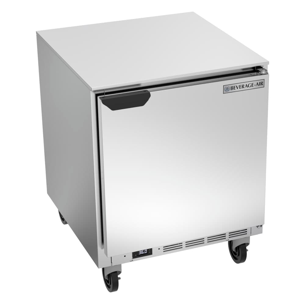 Beverage-Air UCR27AHC-23 27" W Undercounter Refrigerator w/ (1) Section & (1) Door, 115v