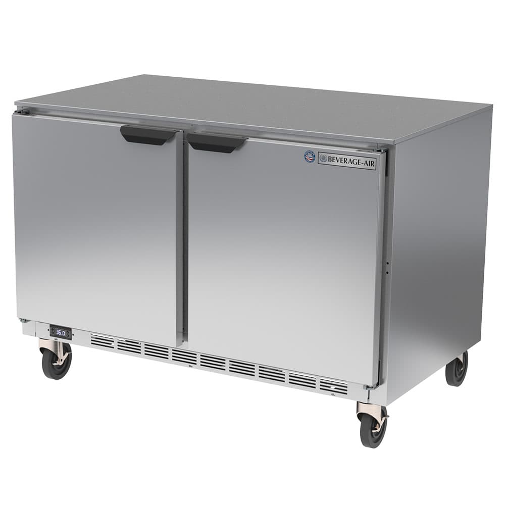 Beverage-Air UCR48AHC-23 48" W Undercounter Refrigerator w/ (2) Sections & (2) Doors,