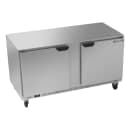 Beverage-Air UCR60AHC 60" W Undercounter Refrigerator w/ (2) Sections & (2) Doors, 115v thumbnail 3