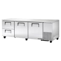 Beverage-Air UCRD93AHC-2 93" W Undercounter Refrigerator w/ (3) Section & (2) Door & (2) Drawer, 115v thumbnail 3