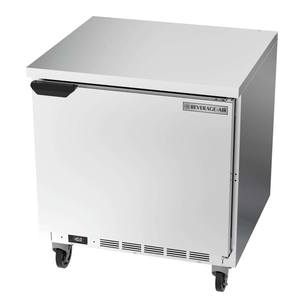 Beverage-Air WTF32AHC-FLT 32"W Worktop Freezer w/ (1) Section & (1) Door, 115v