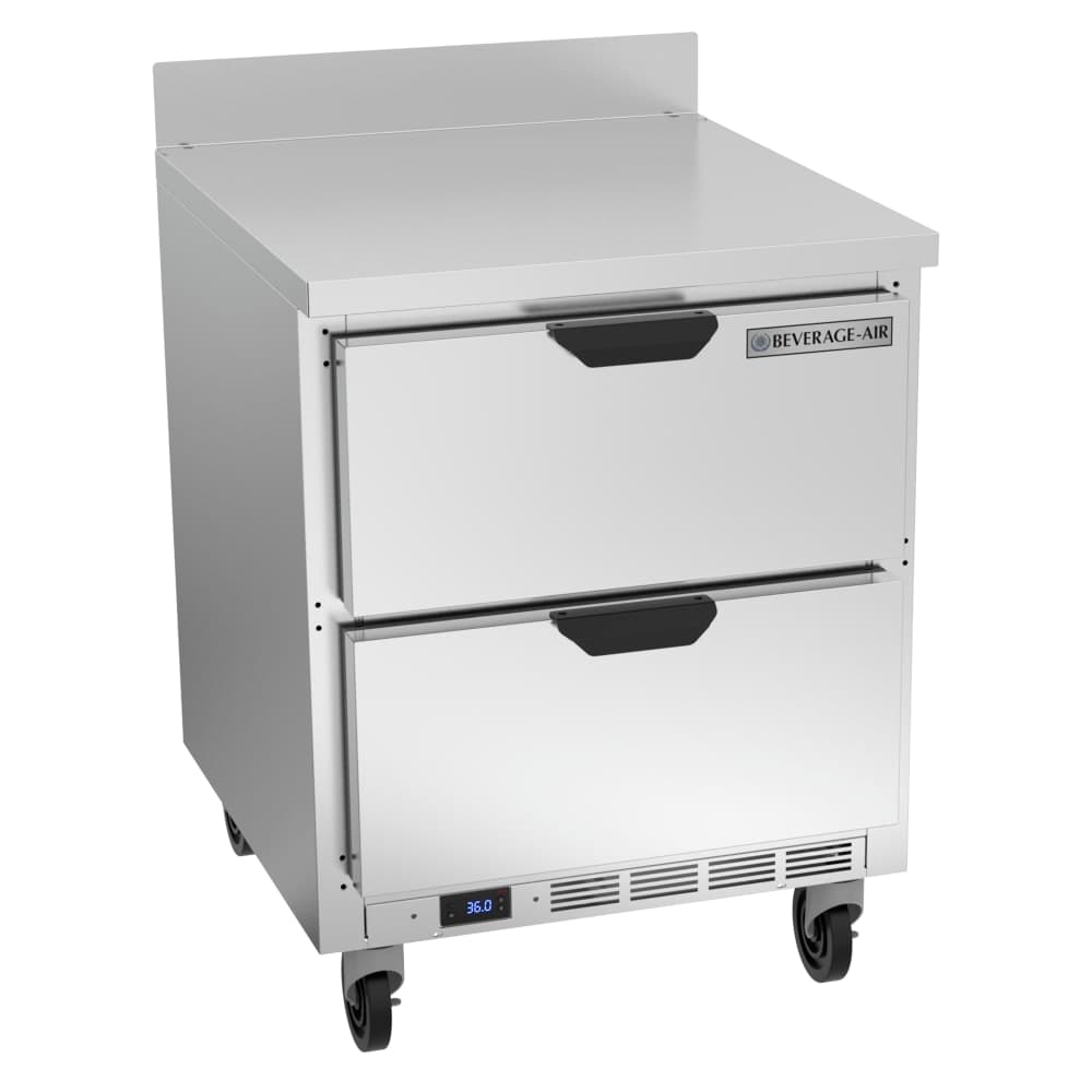 Beverage-Air WTFD27AHC-2 27" W Worktop Freezer w/ (1) Section & (2) Drawers, 115v