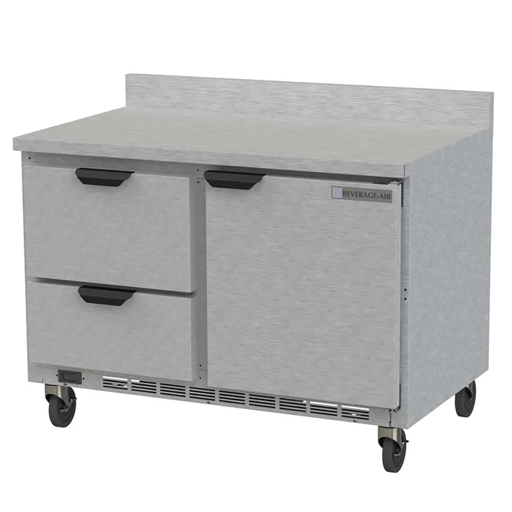 Beverage-Air WTFD48AHC-2-FIP 48" W Worktop Freezer w/ (1) Section & (2) Drawers, 115v