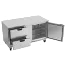 Beverage-Air WTFD60AHC-2-FLT 60" W Worktop Freezer w/ (2) Section & (2) Drawers & (1) Door, 115v thumbnail 4