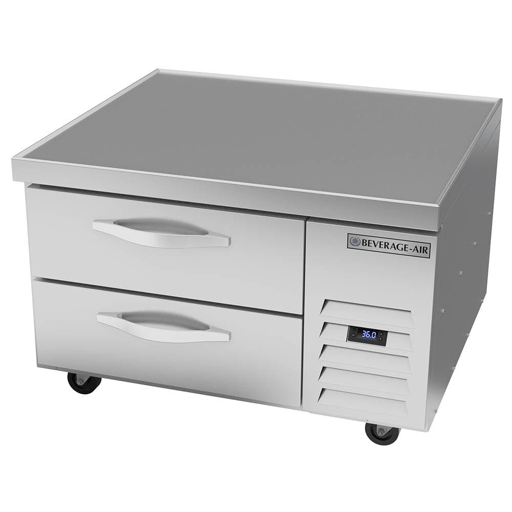 Beverage-Air WTRCS36HC 36" Hydrocarbon Series Chef Base w/ (2) Drawers - 115v