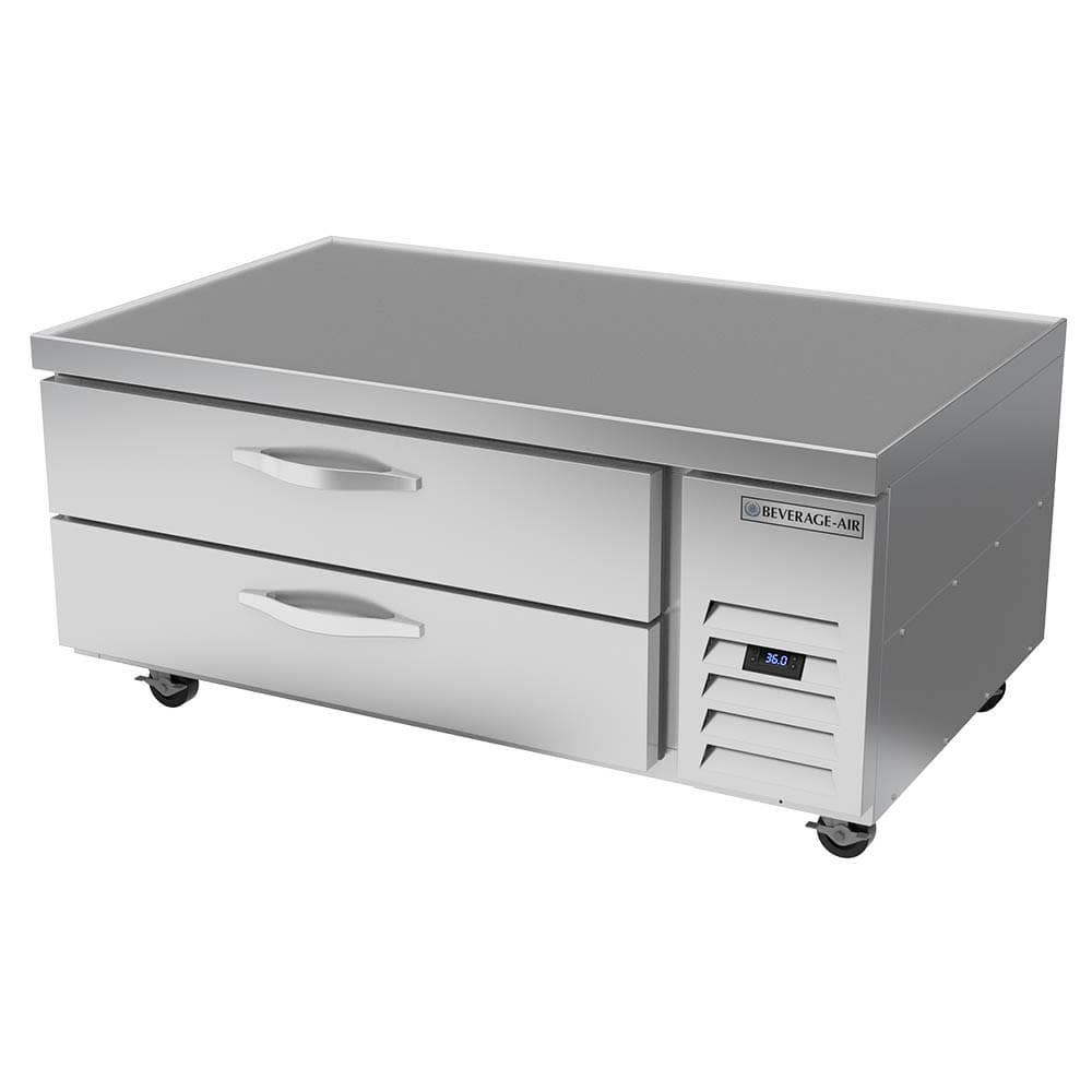 Beverage-Air WTRCS52HC 52" Hydrocarbon Series Chef Base w/ (2) Drawers - 115v