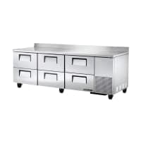 Beverage-Air WTRD93AHC-6 93" Worktop Refrigerator w/ (3) Section, 115v thumbnail 3