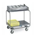 Lakeside 213 Tray Silver Cart w/ (10) Flatware Cylinder Capacity, 500 lb thumbnail 2