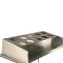 Lakeside 213 Tray Silver Cart w/ (10) Flatware Cylinder Capacity, 500 lb thumbnail 4