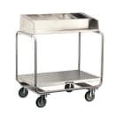 Lakeside 214 Tray & Silver Cart w/ Angle Frame & (4) 1/3 Size Pans thumbnail 5