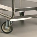 Lakeside 216 Tray & Silver Cart w/ Angle Frame & (5) 1/4 Size Pans thumbnail 4