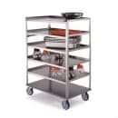 Lakeside 448 Queen Mary Cart - 6 Levels, 500 lb. Capacity, Stainless, Raised Edges thumbnail 2