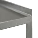 Lakeside 448 Queen Mary Cart - 6 Levels, 500 lb. Capacity, Stainless, Raised Edges thumbnail 6