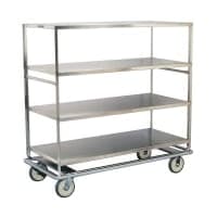 Lakeside 4565 Queen Mary Cart - 4 Levels, 2500 lb. Capacity, Aluminum, Marine Edges thumbnail 2