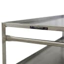 Lakeside 461 Queen Mary Cart - 4 Levels, 500 lb. Capacity, Stainless, Raised Edges thumbnail 3