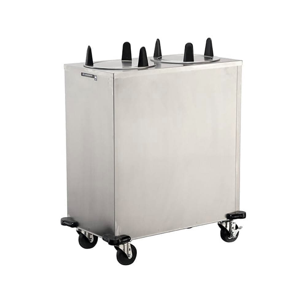 Lakeside 5207 32" Mobile Dish Dispenser w/ (2) Columns, Stainless