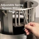 Lakeside 5210 32" Mobile Dish Dispenser w/ (2) Columns, Stainless thumbnail 3