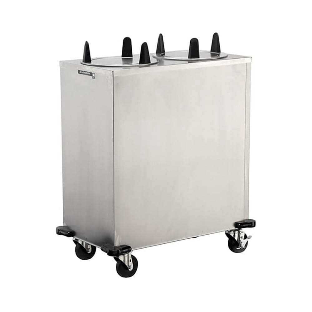 Lakeside 5211 32" Mobile Dish Dispenser w/ (2) Columns, Stainless