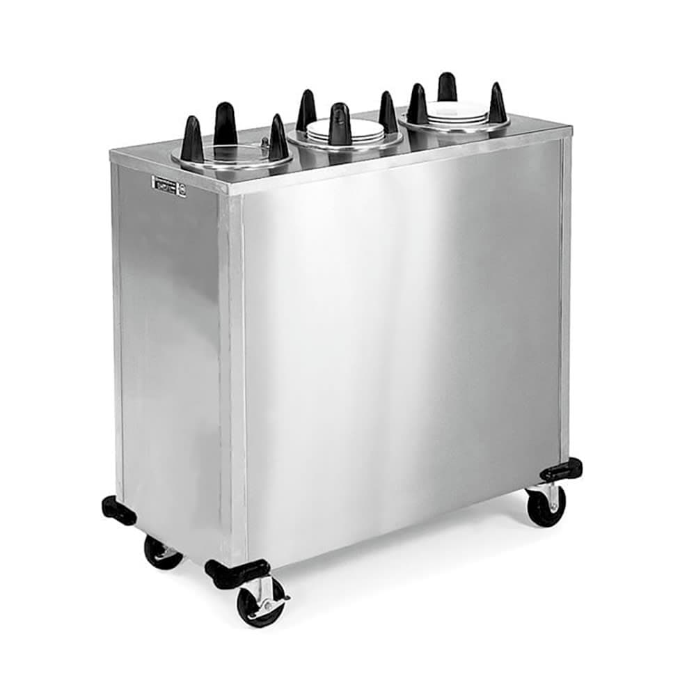 Lakeside 5310 46 1/2" Mobile Dish Dispenser w/ (3) Columns, Stainless