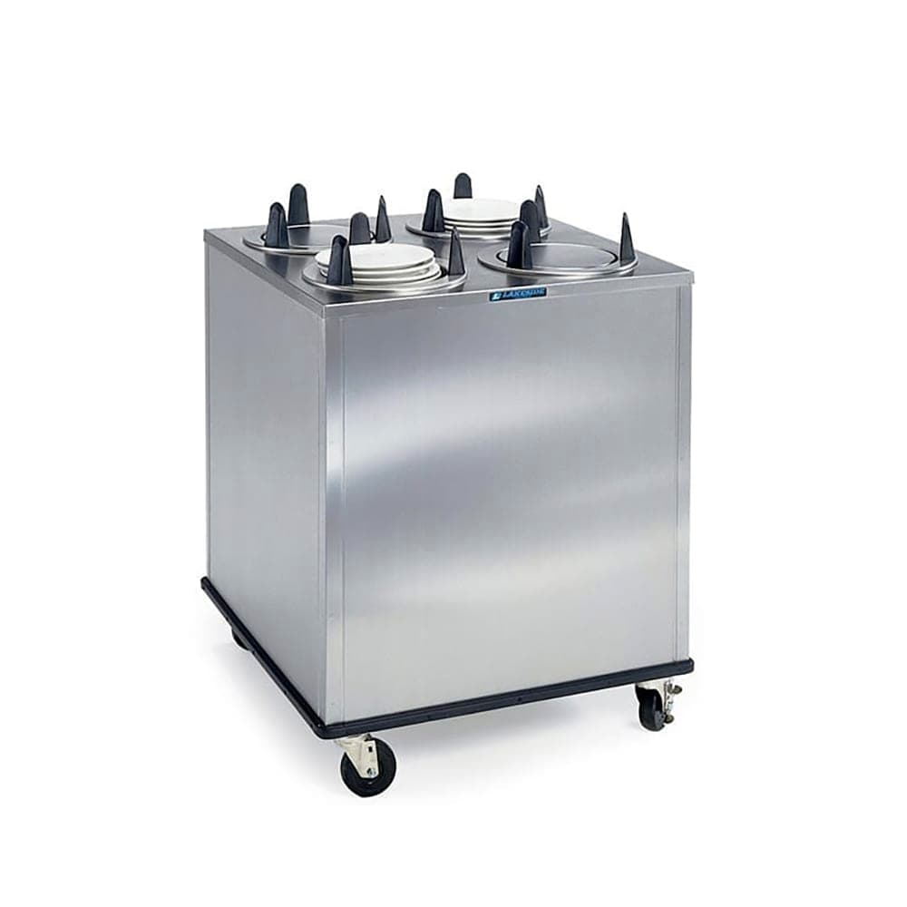 Lakeside 5400 32" Mobile Dish Dispenser w/ (4) Columns, Stainless