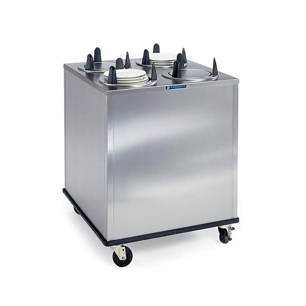 Lakeside 5406 32" Mobile Dish Dispenser w/ (4) Columns, Stainless