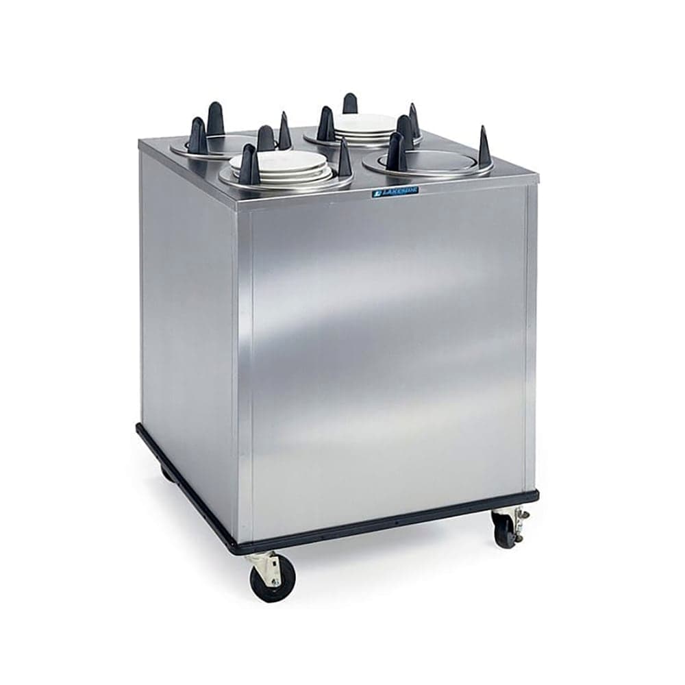Lakeside 5410 32" Mobile Dish Dispenser w/ (4) Columns, Stainless