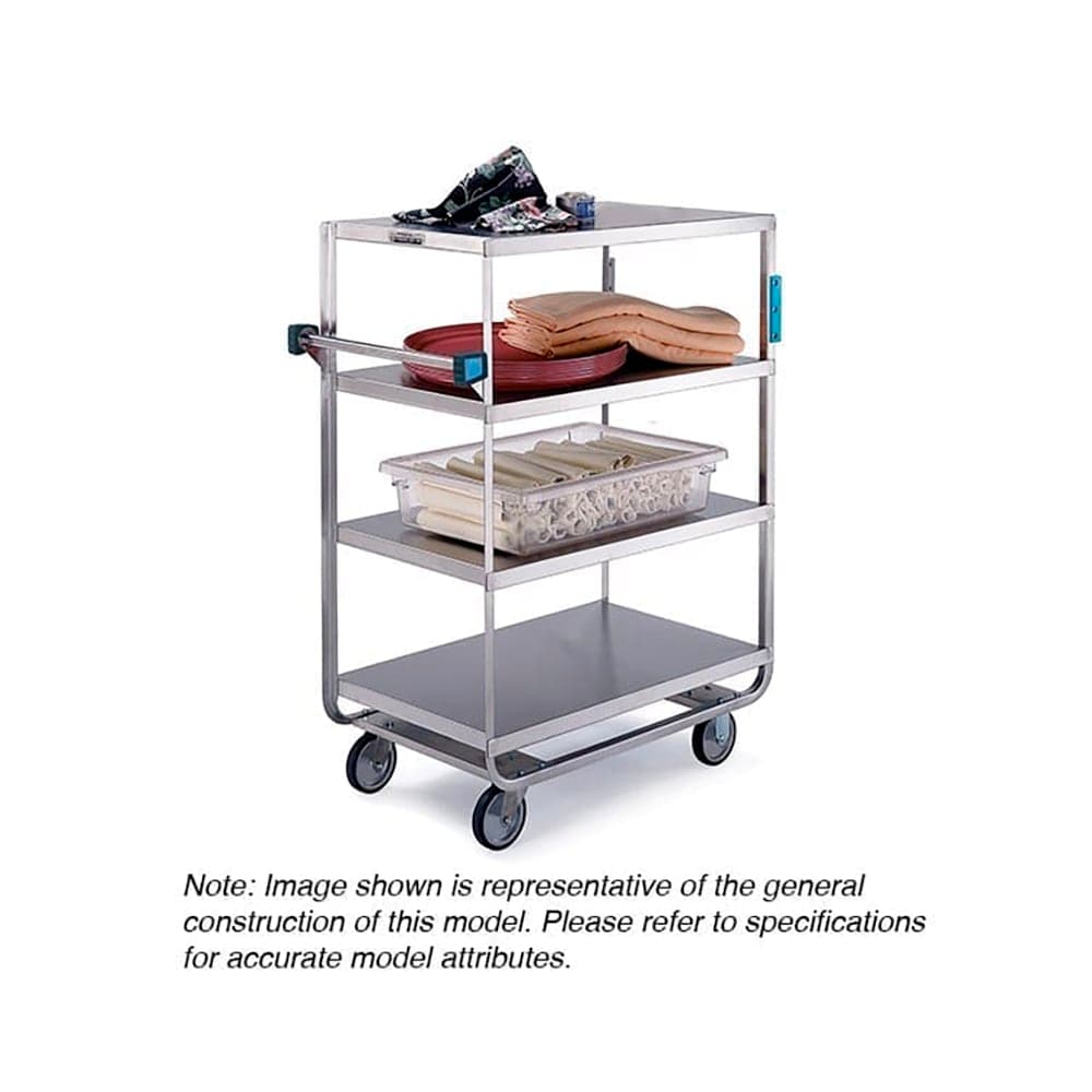Lakeside 562 Queen Mary Cart - 6 Levels, 700 lb. Capacity, Stainless, Flat Edges