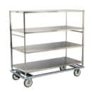 Lakeside 565 Queen Mary Cart - 4 Levels, 1000 lb. Capacity, Stainless, Flat Edges thumbnail 4