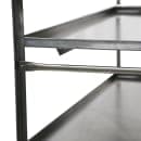 Lakeside 583 Queen Mary Cart - 4 Levels, 1000 lb. Capacity, Stainless, Raised Edges thumbnail 5