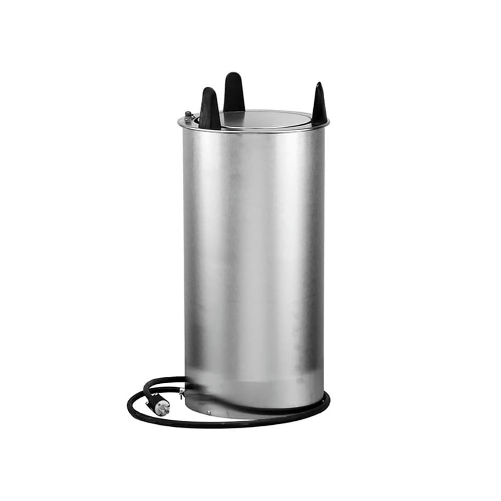 Lakeside 6006 9 3/4" Heated Drop In Dish Dispenser, Stainless, 120v