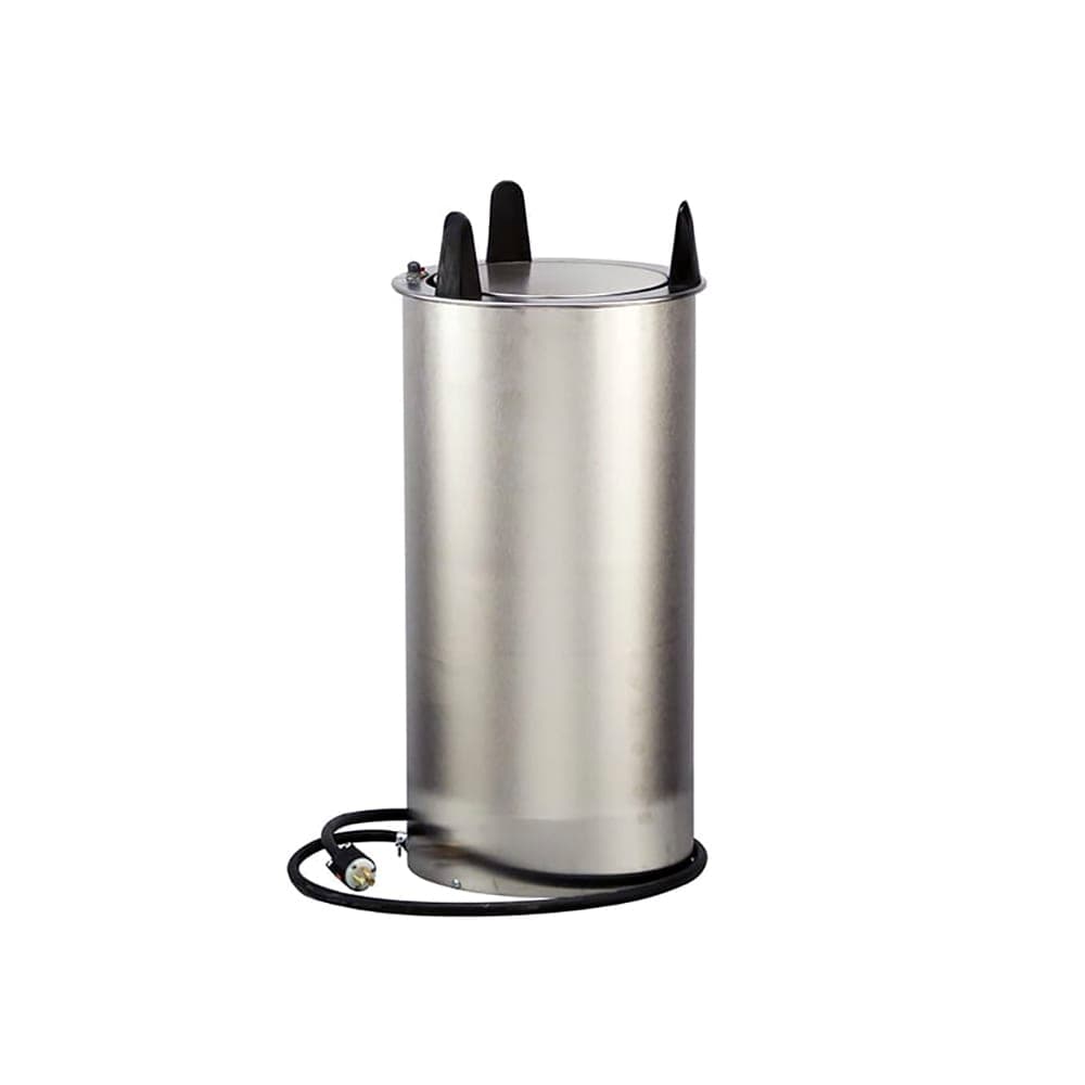 Lakeside 600825 11 3/8" Heated Drop In Dish Dispenser - ADA, Stainless, 120v