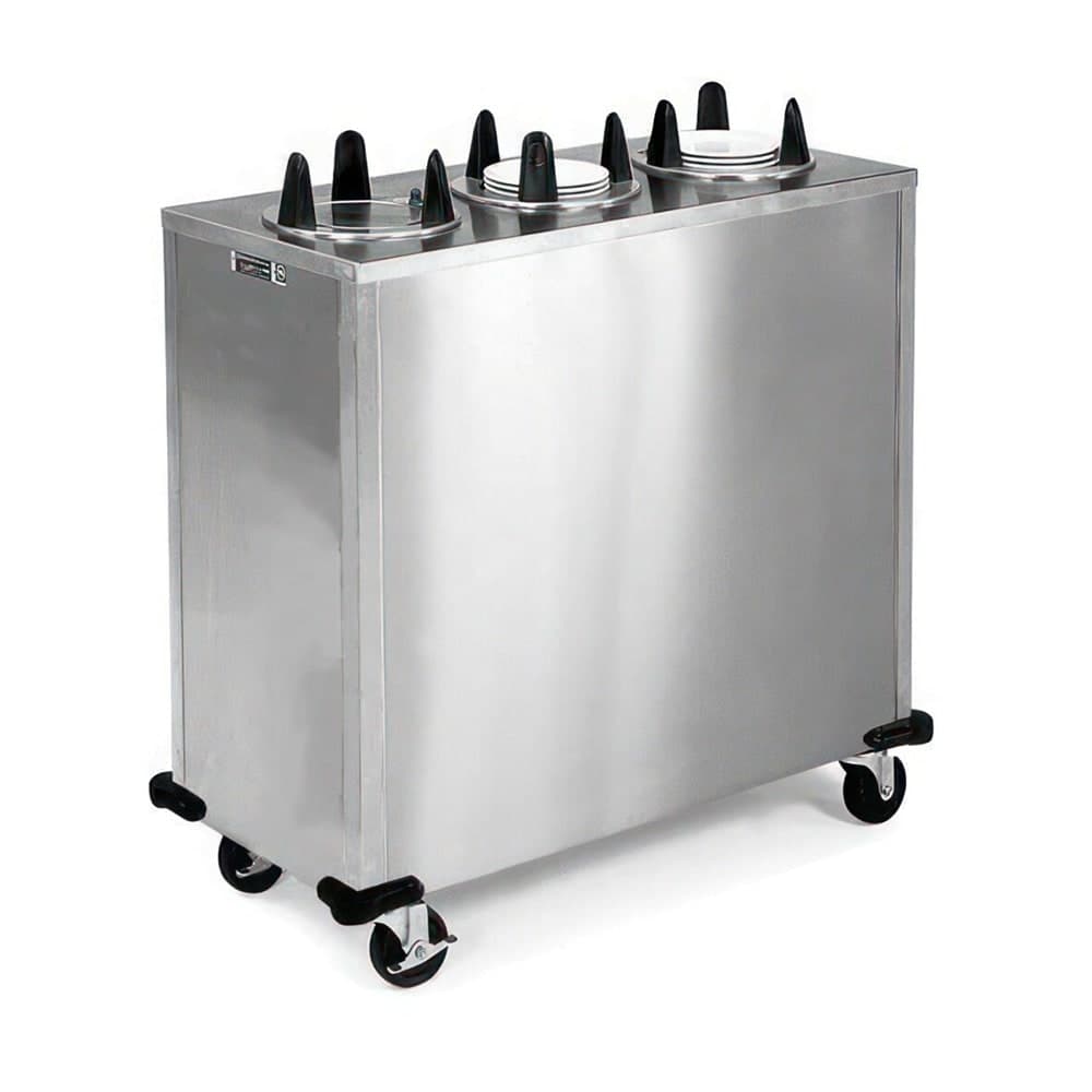 Lakeside 7310 52 1/2" Mobile Dish Dispenser w/ (3) Columns, Stainless