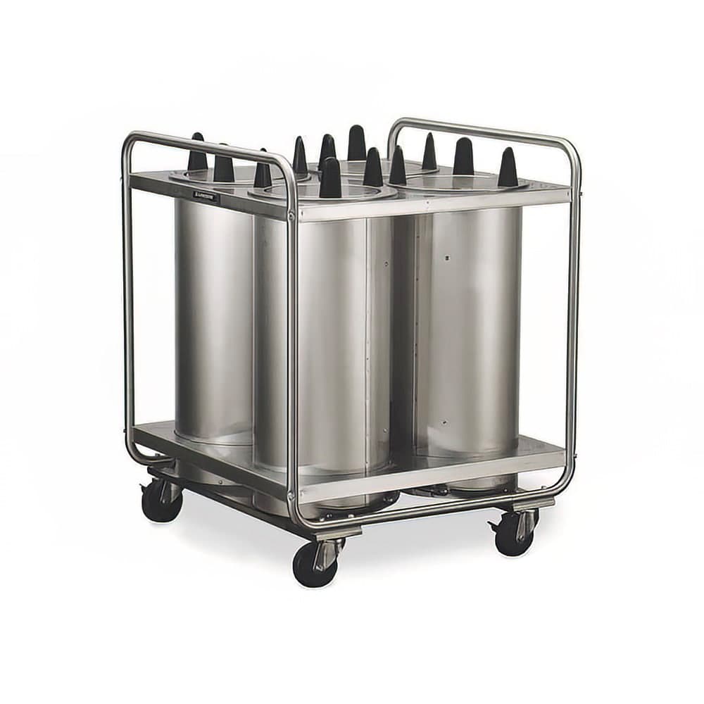 Lakeside 7405 31" Mobile Dish Dispenser w/ (4) Columns, Stainless